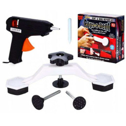 Інструмент для видалення вм'ятин на авто Clefers Pops-a-Den- Рихтування своїми руками - Клей, Пістолет, Присоска в комплекті Інструмент для видалення вм'ятин на авто Clefers Pops-a-Den- Рихтування своїми руками - Клей, Пістолет, Присоска в комплекті