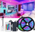 Світлодіодна стрічка SMD 5050 RGB LED 2м IP65 з пультом та блоком живлення USB, 2м, Стрічка світлодіодна 5050 