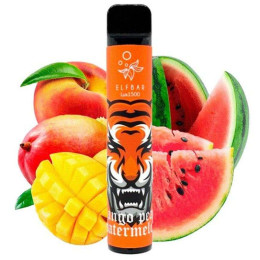 Elf Bar LUX 1500. Манго Персик Кавун (Mango Peach Watermelon)