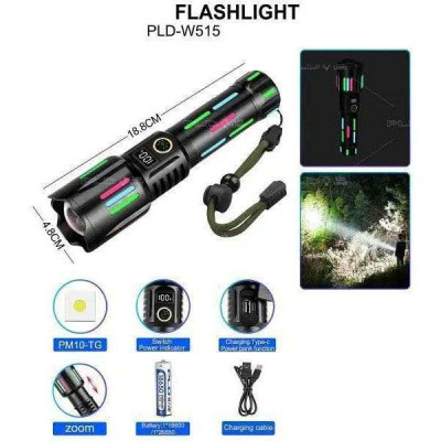 Ліхтар NIGHT VISION FLUORESCENCE W515-PM10-TG, Надпотужний ліхтарик, Підствольний ліхтарик 