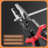 Багатофункціональний набір швидкозмінних інструментів 5 в 1 (плоскогубці, зачищення ізоляції, щипці обтискні) 