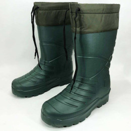 Чоботи гумові високі чоловічі 42р 28см утеплені, Гумові чоботи для активного відпочинку