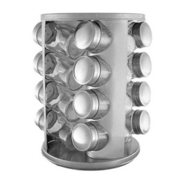 Набір для спецій UNIQUE UN-1303 з підставкою, Органайзер для зберігання спецій на кухні етажерка для спецій