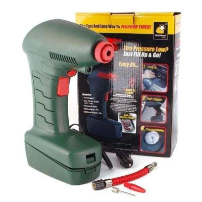 Портативний автомобільний повітряний компресор Air Compressor Dragon з електронним манометром 