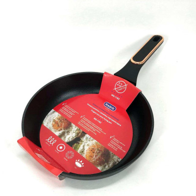 Сковорода для індукційної плити 22 см MAGIO MG-1163, сковорода з товстим дном, сковорода 