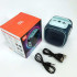 Портативна Bluetooth колонка TG359 7W з підсвічуванням RGB, акумуляторна колонка для музики. Колір: синій 