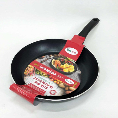 Сковорода 26 см Con Brio СВ-2622 FULL INDUCTION, Сковорода з індукційним дном, антипригарна сковорода 