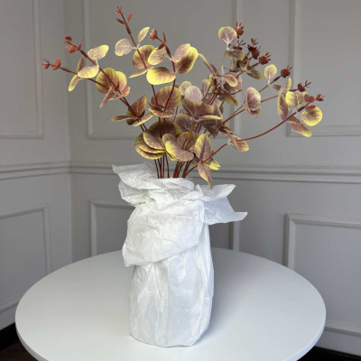 Букет евкаліпту штучний для декору 5шт/уп 