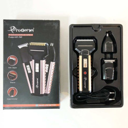 Електрична бритва Gemei GM-789, 3 насадки, Чоловіча електробритва для гоління бездротова електробритва