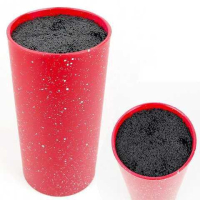 Підставка для ножів UNIQUE UN-1851. Колір: червоний 