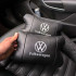 Набір подушок 2шт в авто Volkswagen з натуральної шкіри, на підголовник у машину, Автомобільна подушка Набір подушок 2шт в авто Volkswagen з натуральної шкіри, на підголовник у машину, Автомобільна подушка