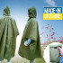 Якісний тактичний дощовик – пончо. Військовий плащ – накидка від дощу 