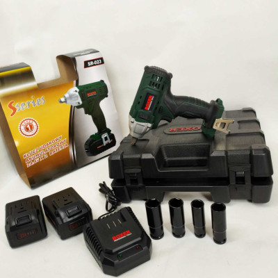 Гайковерт професійний акумуляторний 2400 об/хв Boxer SR-023 для автосервісу Гайковерт професійний акумуляторний 2400 об/хв Boxer SR-023 для автосервісу