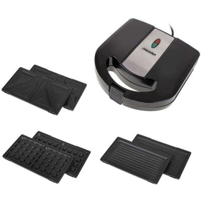 Електрична сендвічниця Mesko MS 3045 750 Вт вафельниця гриль бутербродниця 