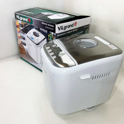 Хлібопічка ViLgrand VBM6091. Колір: білий Хлібопічка ViLgrand VBM6091. Колір: білий