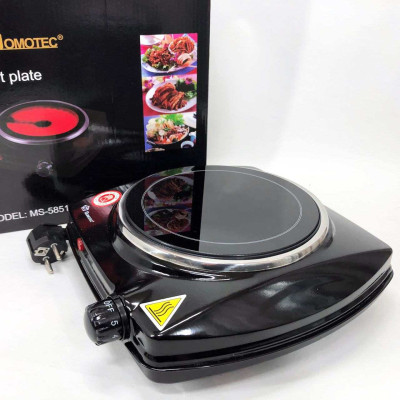 Електроплита настільна DOMOTEC MS-5851 900 Вт, Кухонна плита електро для кухні на 1 конфорку Електроплита настільна DOMOTEC MS-5851 900 Вт, Кухонна плита електро для кухні на 1 конфорку