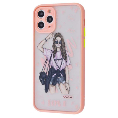 Чохол для Apple Iphone 11 Pro персиковий 