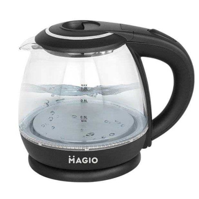 Електрочайник Magio MG-496 1 л 900 Вт, Якісний електричний чайник для дому, Гарний електрочайник 