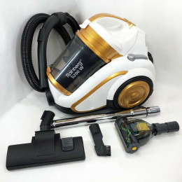 Пилосос Rainberg RB-658TB колбовий з регулятором потужності та турбощіткою 5L - 5200 Вт, пилосос домашній