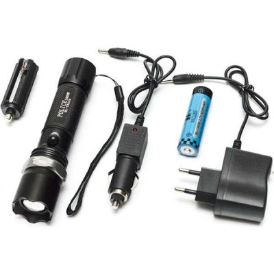 Тактичний ліхтар ручний Bailong 8626, ліхтарик тактичний акумуляторний ручний, супер яскравий ліхтарик 