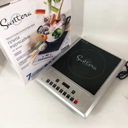 Плитка індукційна Suntera ICD-1012, 2000 Вт, індукційна плита міні, електроплита інфрачервона Плитка індукційна Suntera ICD-1012, 2000 Вт, індукційна плита міні, електроплита інфрачервона