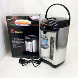 Термопот чайник-термос 6 л Domotec MS-6000, Потужний термопот з теплоізоляцією 3 режими роботи Термопот чайник-термос 6 л Domotec MS-6000, Потужний термопот з теплоізоляцією 3 режими роботи