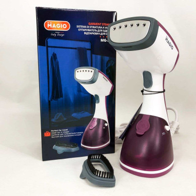 Відпарювач MAGIO MG-325, Парова щітка, Парогенератор вертикальний для відпарювання одягу 