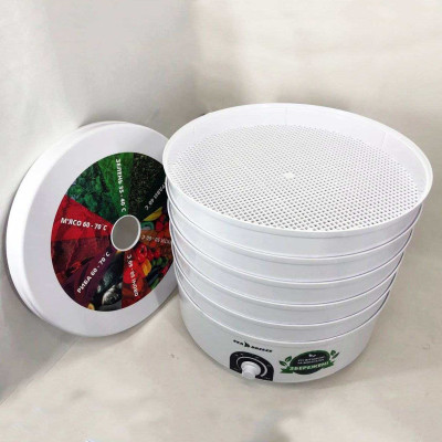 Сушіння сушарка електросушіння овочів та фруктів SeaBreaze SB-0302 4 секції 520Вт, 11л з регулюванням потужності 