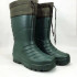 Чоботи гумові високі чоловічі 44р 29см утеплені, Гумові чоботи чоловічі для риболовлі 