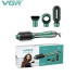 Фен-щітка VGR V-493 Мультистайлер 4в1 з насадками 1000 Вт професійний повітряний Браш Стайлер 