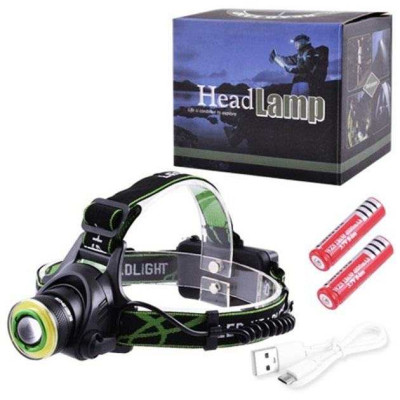 Ліхтар налобний T106-T6+COB, надпотужний ліхтар налобний, світлодіодний ліхтар на лоб 