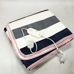 Електропростирадло 150х120 см тепле електро простирадло ковдра з підігрівом смужка