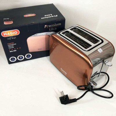 Тостер Magio MG-285, універсальний тостер, тостер кухонний, тостери для дому, тостер для кухні побутовий 