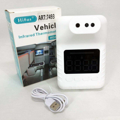 Стаціонарний безконтактний термометр Hi8us HG 02 з голосовими повідомленнями, Термометр електронний 