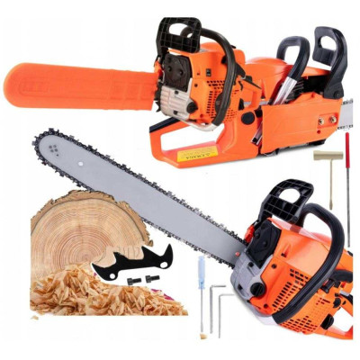 Бензопила для саду 3800Вт Midori Japan MJ-101 напівпрофесійна Бензопила для саду 3800Вт Midori Japan MJ-101 напівпрофесійна