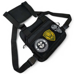 Тактична нагрудна сумка з патч-панеллю, сумка чоловіча розгрузочна, розгрузка жилет Тактична нагрудна сумка з патч-панеллю, сумка чоловіча розгрузочна, розгрузка жилет