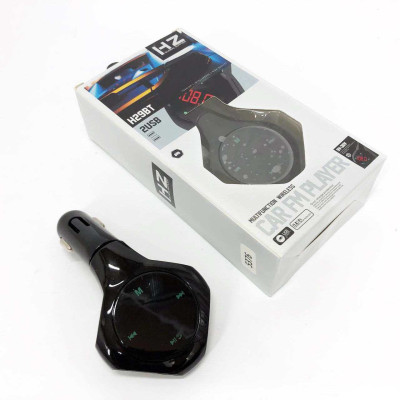 Трансмітер Автомобільний FM модулятор FM H29 BT, Модулятор для мобільних пристроїв в авто. Колір: чорний 