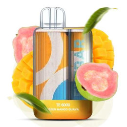 Elf Bar TE6000 5%. Зелений Манго Гуава (Green Mango Guava)