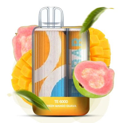 Elf Bar TE6000 5%. Зелений Манго Гуава (Green Mango Guava) 