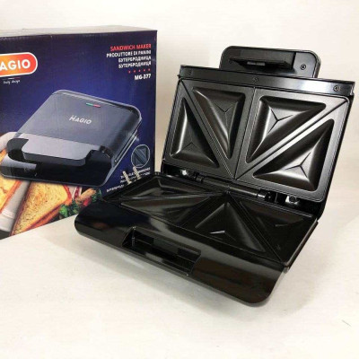 Бутербродниця сендвічниця MAGIO MG-377, бутербродниця побутова, бутербродниця електрична 