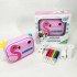 Дитячий фотоапарат миттєвого друку YT008 PINK FLAMINGO з підтримкою microSD Дитячий фотоапарат миттєвого друку YT008 PINK FLAMINGO з підтримкою microSD