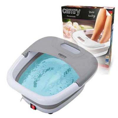 Масажна ванна для ніг Camry CR 2174 складаний масажер для стоп з підігрівом 500 Вт вібраційний масаж 