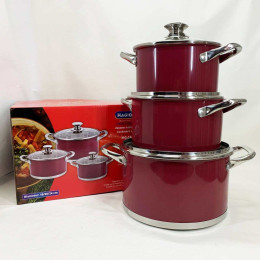 Набір посуду MAGIO MG-1202 Набір посуду MAGIO MG-1202