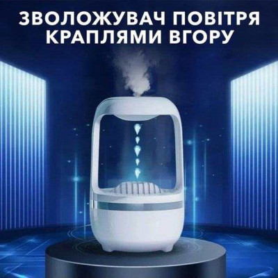 Зволожувач повітря ультразвуковий DROP HUMIDIFIER AND-199, левітуючий розпилювач для спальні, будинки, готелі Зволожувач повітря ультразвуковий DROP HUMIDIFIER AND-199, левітуючий розпилювач для спальні, будинки, готелі