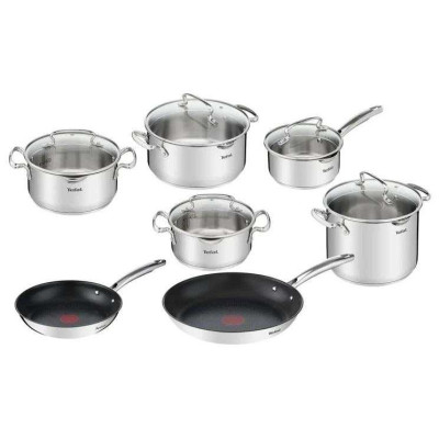 Набір посуду Tefal Duetto+ 12 предметів G732SC55 Набір посуду Tefal Duetto+ 12 предметів G732SC55