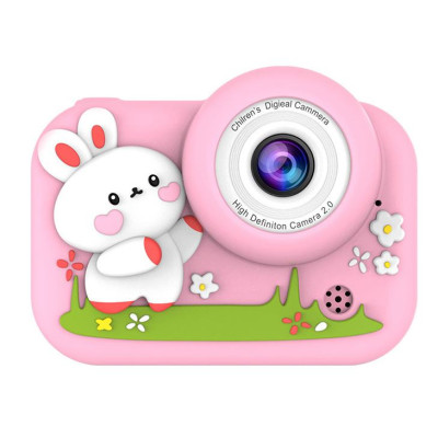 Дитячий фотоапарат M03 PINK RABBIT 