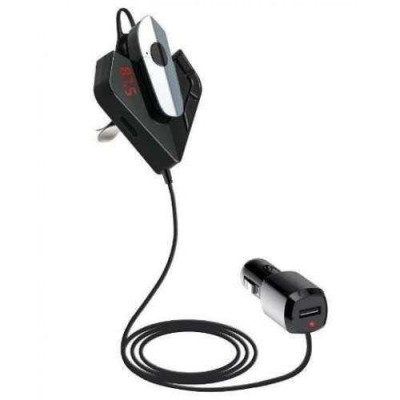 Трансмітер FM V11 BT з Bluetooth гарнітурою модулятор, блютуз фм передавач для автомагнітоли 