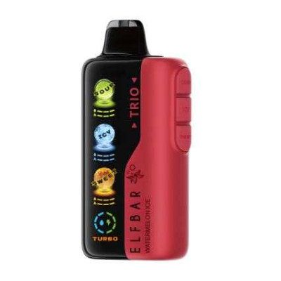 Elf Bar Trio 40000. Кавун (Watermelon Ice) 
