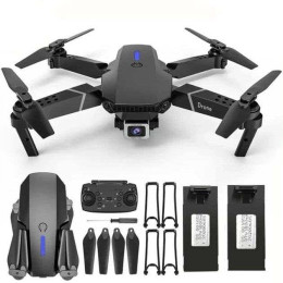Квадрокоптер E88 міні дрон з HD камерою FPV до 20 хв польоту 2 АКБ та КЕЙС