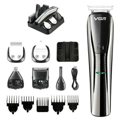 Машинка для стрижки VGR V-029 волосся та бороди акумуляторна триммер Машинка для стрижки VGR V-029 волосся та бороди акумуляторна триммер